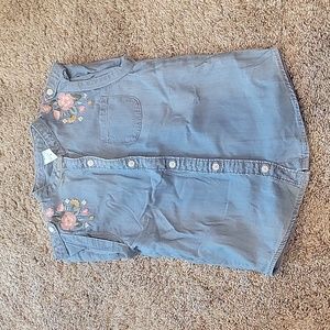 Girls button down shirt